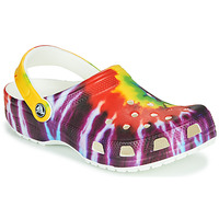 Schuhe Damen Pantoletten / Clogs Crocs CLASSIC TIE DYE GRAPHIC CLOG Multicolor