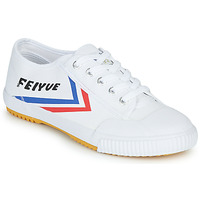 Schuhe Sneaker Low Feiyue FE LO 1920 Weiss / Blau / Rot