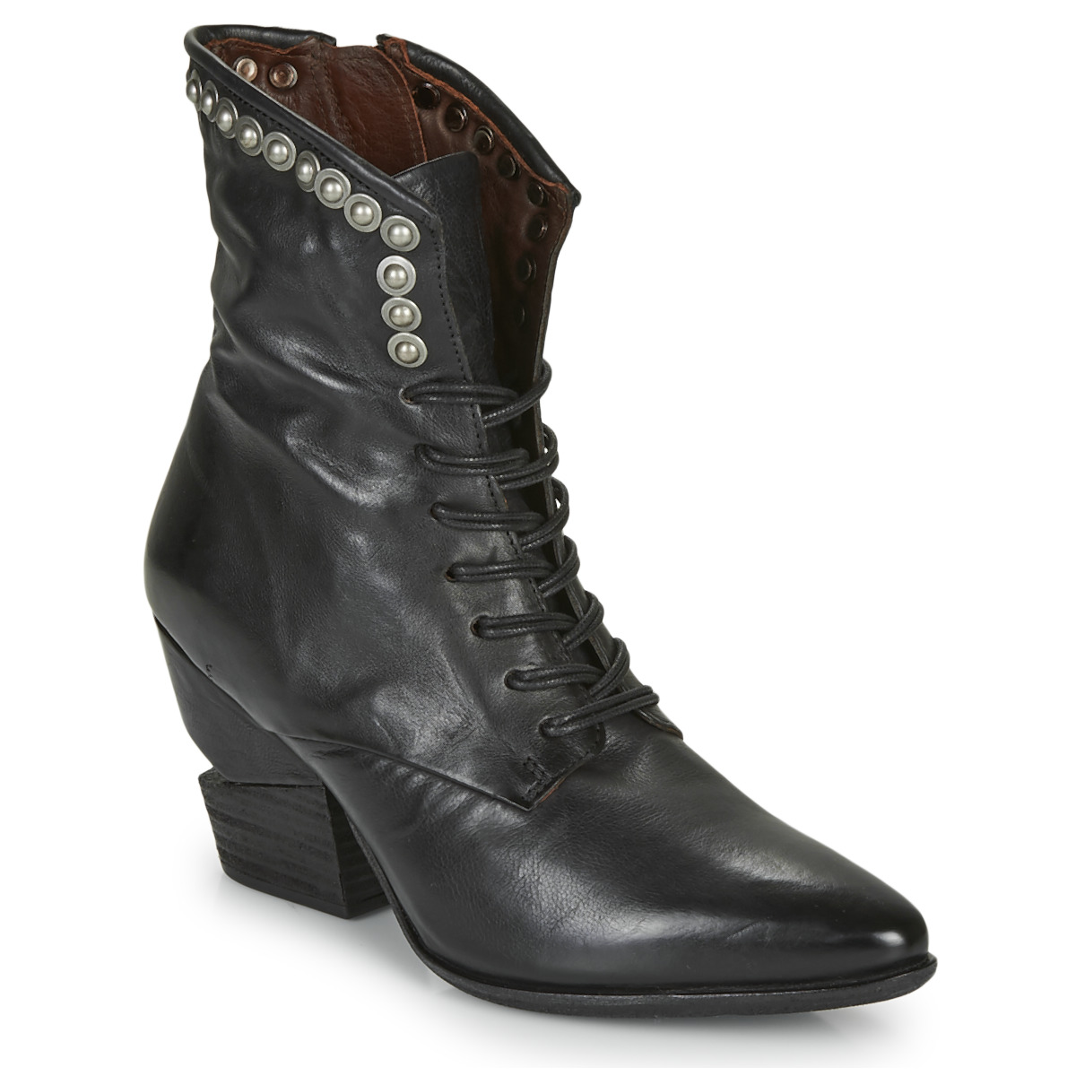 Schuhe Damen Low Boots Airstep / A.S.98 TINGET LACE Schwarz