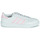 Schuhe Damen Sneaker Low adidas Originals TEAM COURT W Weiss / Rosa