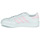 Schuhe Damen Sneaker Low adidas Originals TEAM COURT W Weiss / Rosa