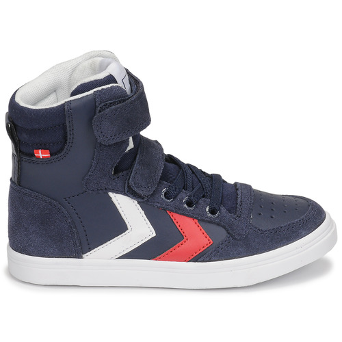 hummel SLIMMER STADIL HIGH JR Blau