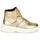 Schuhe Damen Low Boots Geox MACAONE Goldfarben
