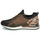 Schuhe Damen Sneaker Low Remonte R2503-24 Braun / Reptil