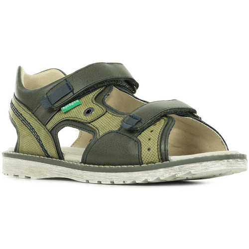 Schuhe Kinder Sandalen / Sandaletten Kickers Pepper Grün