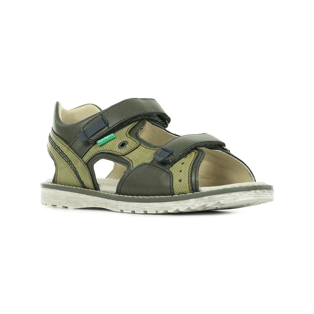 Schuhe Kinder Sandalen / Sandaletten Kickers Pepper Grün