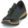 Schuhe Damen Derby-Schuhe Rieker N3268-01 Blau / Schwarz