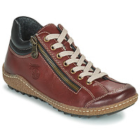 Schuhe Damen Boots Rieker L7516-37 Bordeaux