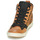Schuhe Damen Sneaker High Pataugas JULIA/PO F4F Cognac / Leopard