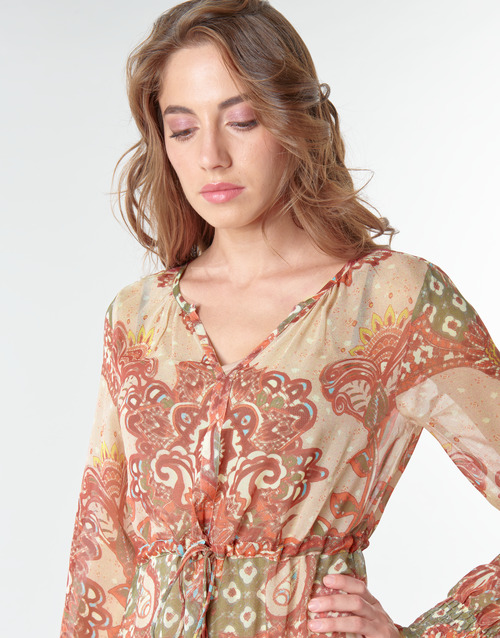 Cream SANNIE DRESS Multifarben