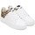 Schuhe Damen Sneaker Ed Hardy Wild low top white leopard Weiss