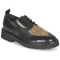 Schuhe Damen Derby-Schuhe Kenzo K MOUNT Schwarz / Leopard
