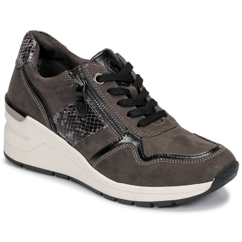 Schuhe Damen Sneaker Low Marco Tozzi 2-23777-25-225 Grau