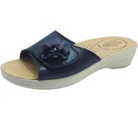Schuhe Damen Pantoffel Fly Flot T5 B22 6E Blau