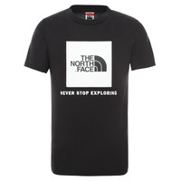 Kleidung Kinder T-Shirts The North Face BOX TEE SUMMIT Schwarz