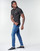 Kleidung Herren Polohemden Calvin Klein Jeans TIPPING SLIM POLO Schwarz