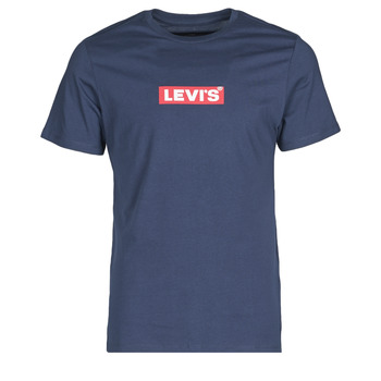 Kleidung Herren T-Shirts Levi's BOXTAB GRAPHIC TEE Blau