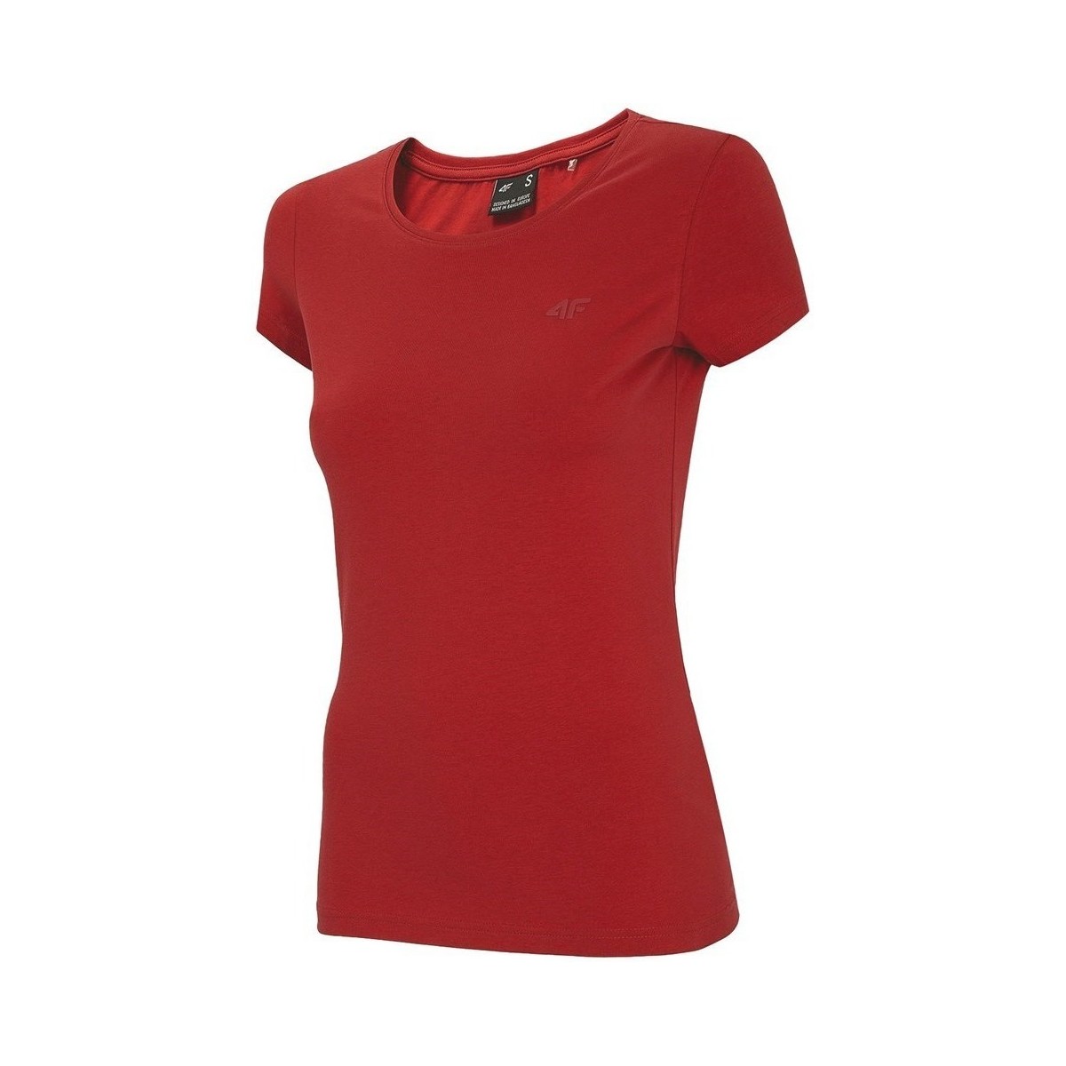 Kleidung Damen T-Shirts 4F TSD001 Rot