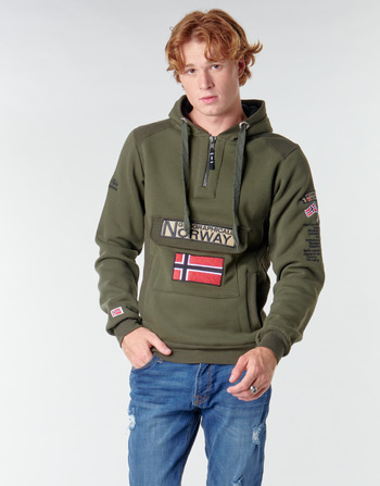 Kleidung Herren Sweatshirts Geographical Norway GYMCLASS Kaki