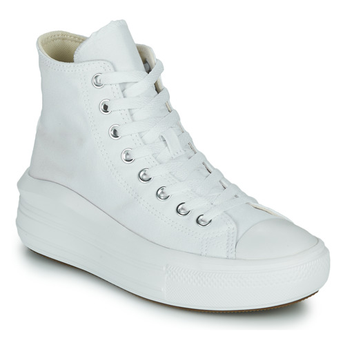 Converse Chuck Taylor All Star Move Canvas Color Hi Weiss - Schuhe Sneaker High Damen 8999 