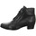Schuhe Damen Stiefel Regarde Le Ciel Stiefeletten STEFANY-123 BLACK Schwarz