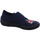 Schuhe Jungen Hausschuhe Superfit BILL 0-800278-8000 Blau