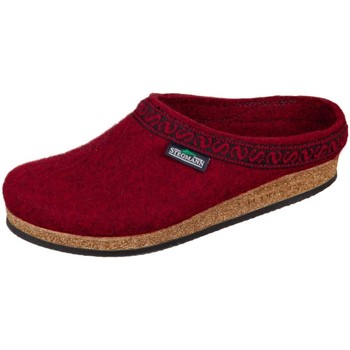 Schuhe Damen Hausschuhe Stegmann Comfort Wollfilz Clogs 108 17801-8817 rot
