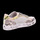 Schuhe Damen Derby-Schuhe & Richelieu Cetti Schnuerschuhe C-1181 SRA,BLACK/WHITE/YELLOW Weiss