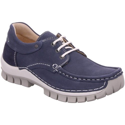 Schuhe Damen Derby-Schuhe & Richelieu Wolky Schnuerschuhe denim(jeans) 0470111820-Fly Blau