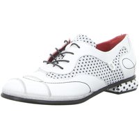 Schuhe Damen Derby-Schuhe & Richelieu Simen Schnuerschuhe 2926A WEISS weiß