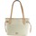 Taschen Damen Handtasche Gabor Mode Accessoires BARINA Shopper, mixed white 8441 155/155 Beige
