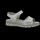 Schuhe Damen Sandalen / Sandaletten Longo Sandaletten Bequem-Sandalette,ice crack 1045382 Silbern