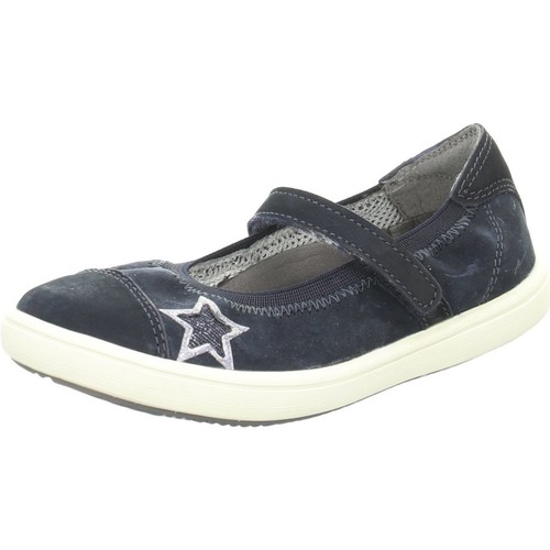 Schuhe Mädchen Derby-Schuhe & Richelieu Vado Spangenschuhe VADOMAEDCHENBALLERINA 92310SOPHIE/116 116 Blau