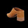 Schuhe Damen Pantoletten / Clogs Alpe Pantoletten 4679-12-14 Braun