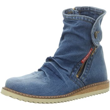 Schuhe Damen Low Boots Artiker Stiefeletten Sommerstiefelette 42C0237 blau