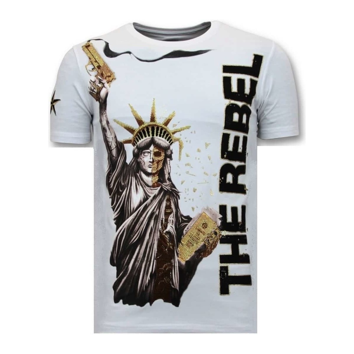Kleidung Herren T-Shirts Local Fanatic The Rebel White Weiss