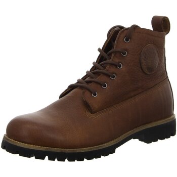 Schuhe Herren Boots Blackstone OM60 OLD YELLOW braun