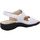 Schuhe Damen Sandalen / Sandaletten Mephisto Sandaletten GETHA PERLKID 10180N/B.3361/P.10118N OFF WHITE Weiss