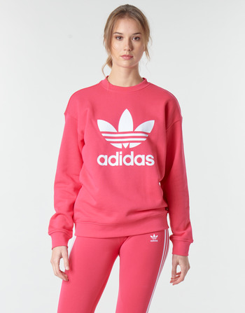 Kleidung Damen Sweatshirts adidas Originals TRF CREW SWEAT Rosa