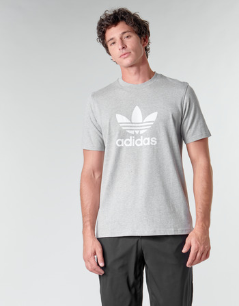 Kleidung Herren T-Shirts adidas Originals TREFOIL T-SHIRT Grau