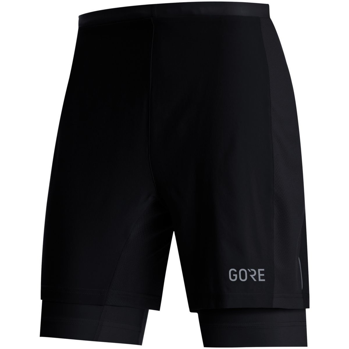 Kleidung Herren Shorts / Bermudas Gore Sport R5 2-in-1 100621-9900 Schwarz