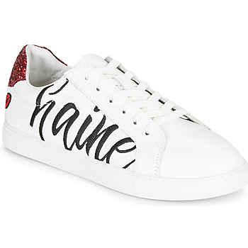 Schuhe Damen Sneaker Low Bons baisers de Paname SIMONE AMOUR/HAINE Weiss