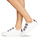 Schuhe Damen Sneaker Low Bons baisers de Paname EDITH GLITTER TONGUE Weiss