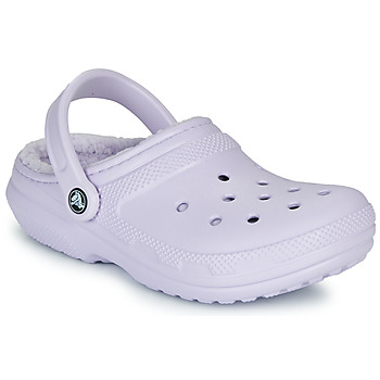 Schuhe Damen Pantoletten / Clogs Crocs CLASSIC LINED CLOG Violett
