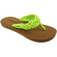 Schuhe Damen Sandalen / Sandaletten Brasileras Crochet Grün