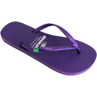 Schuhe Damen Zehensandalen Brasileras Classic Pearl W Violett