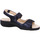 Schuhe Damen Sandalen / Sandaletten Mephisto Sandaletten GETHA MONACO 2755/MAGIC 30055 BLUE Blau