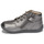 Schuhe Mädchen Boots Kickers BILLYZIP-2 Silbern