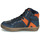 Schuhe Jungen Sneaker High Kickers LOWELL Marine / Orange
