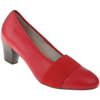 Schuhe Damen Pumps Natural Feet Pumps Janine Farbe: rot rot